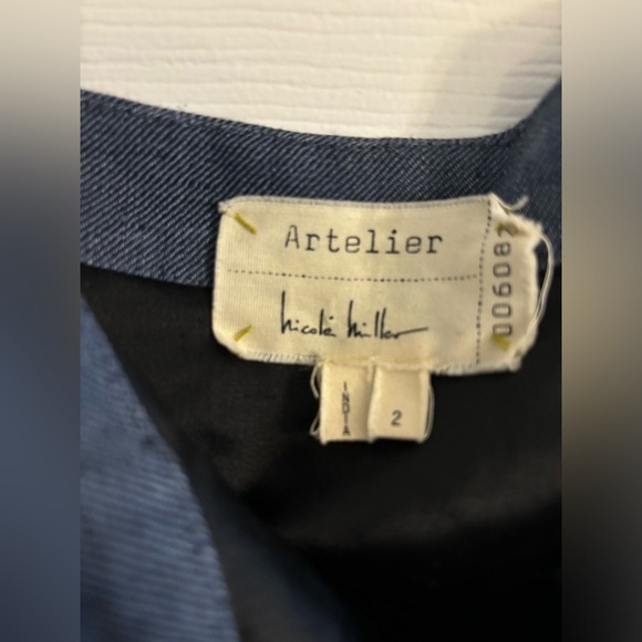 Artelier Nicole Miller beaded mini skirt - size 2 - Picture 3 of 4